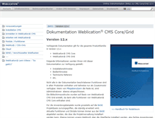 Tablet Screenshot of help.weblication.de