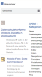 Mobile Screenshot of dev.weblication.de